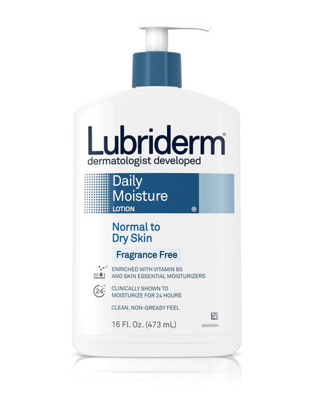 Lubriderm Hand & Body Lotion (16 oz Pump Bottle)