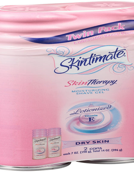 Skintimate Dry Skin Shave Gel (7 oz, Pack of 2)