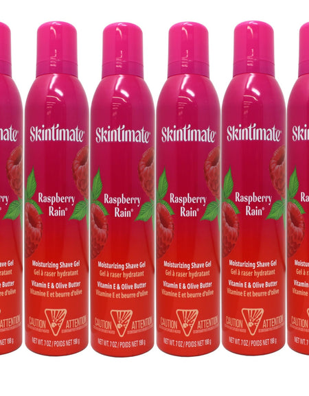 Skintimate Shave Gel Raspberry Rain (7 oz, Pack of 6)