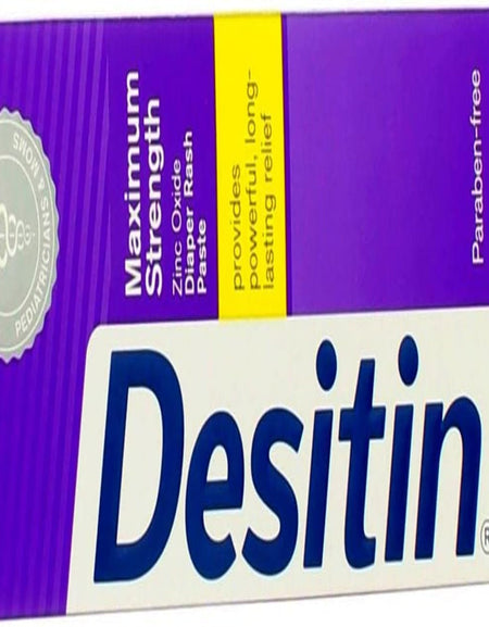 Desitin Diaper Rash Paste (4 oz, Pack of 3)