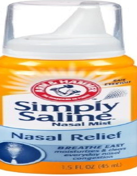 Simply Saline Sterile Nasal Mist (1.5 oz, Pack of 5)