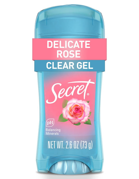 Secret Clear Gel Antiperspirant Delicate Rose (2.6 oz)