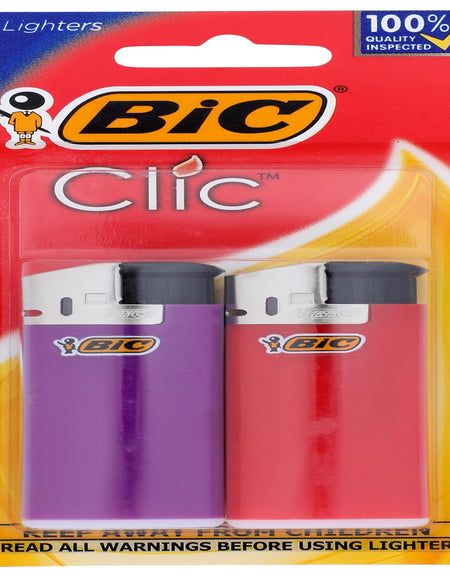 Bic Minitronic Pocket Lighter (2 Pack)