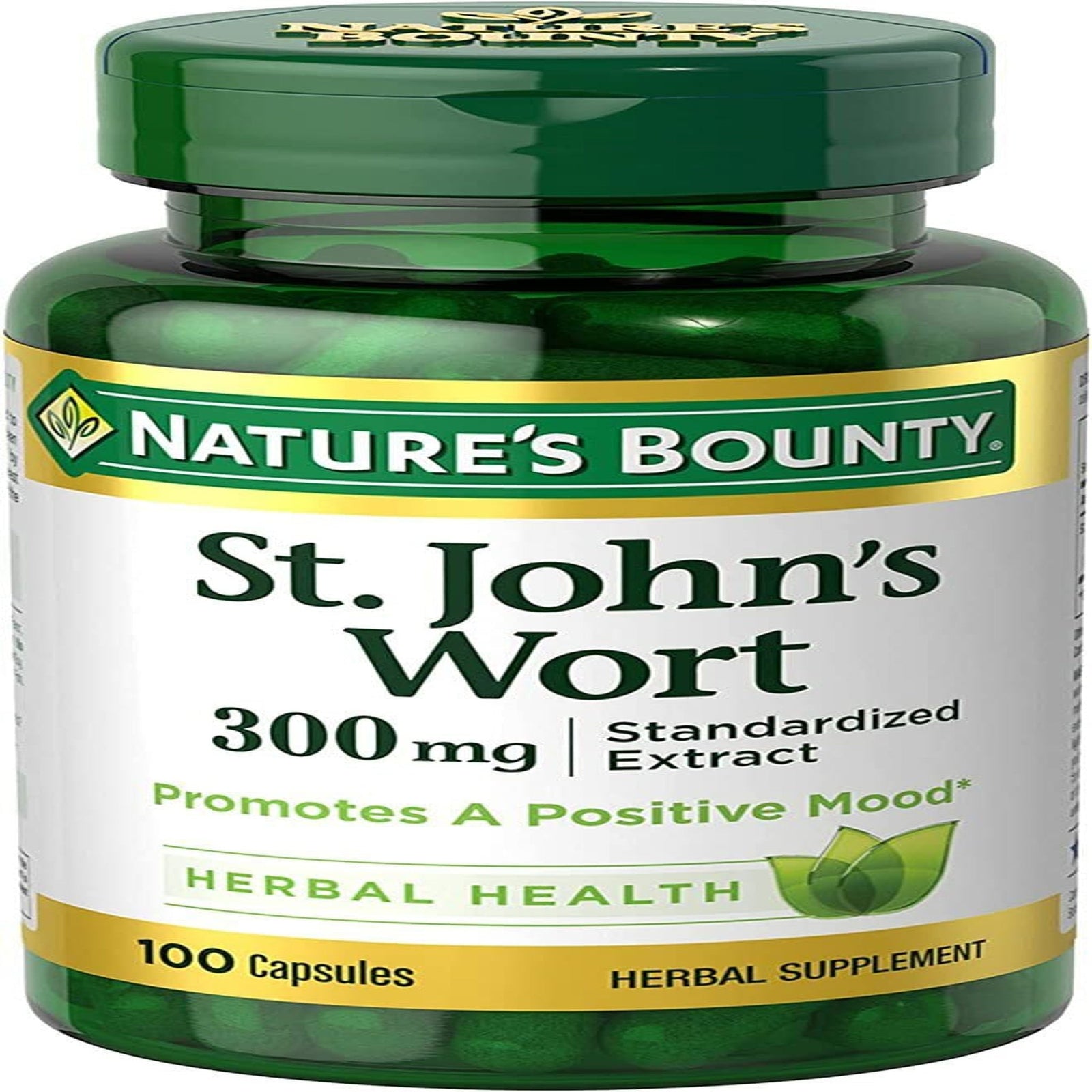 Nature’s Bounty St. John’s Wort Capsules (100 Count)