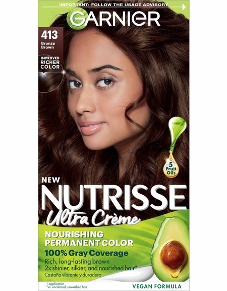 Garnier Nutrisse Hair Color Bronze Brown (1 Count)