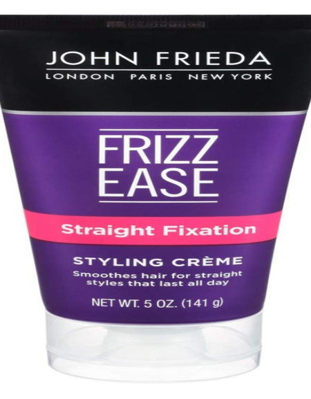 John Frieda Frizz-Ease Straight Fixation Styling Creme (5 oz, 2 Pack)