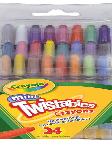 Crayola Twistables Mini Crayons (24 Count, 2 Pack)
