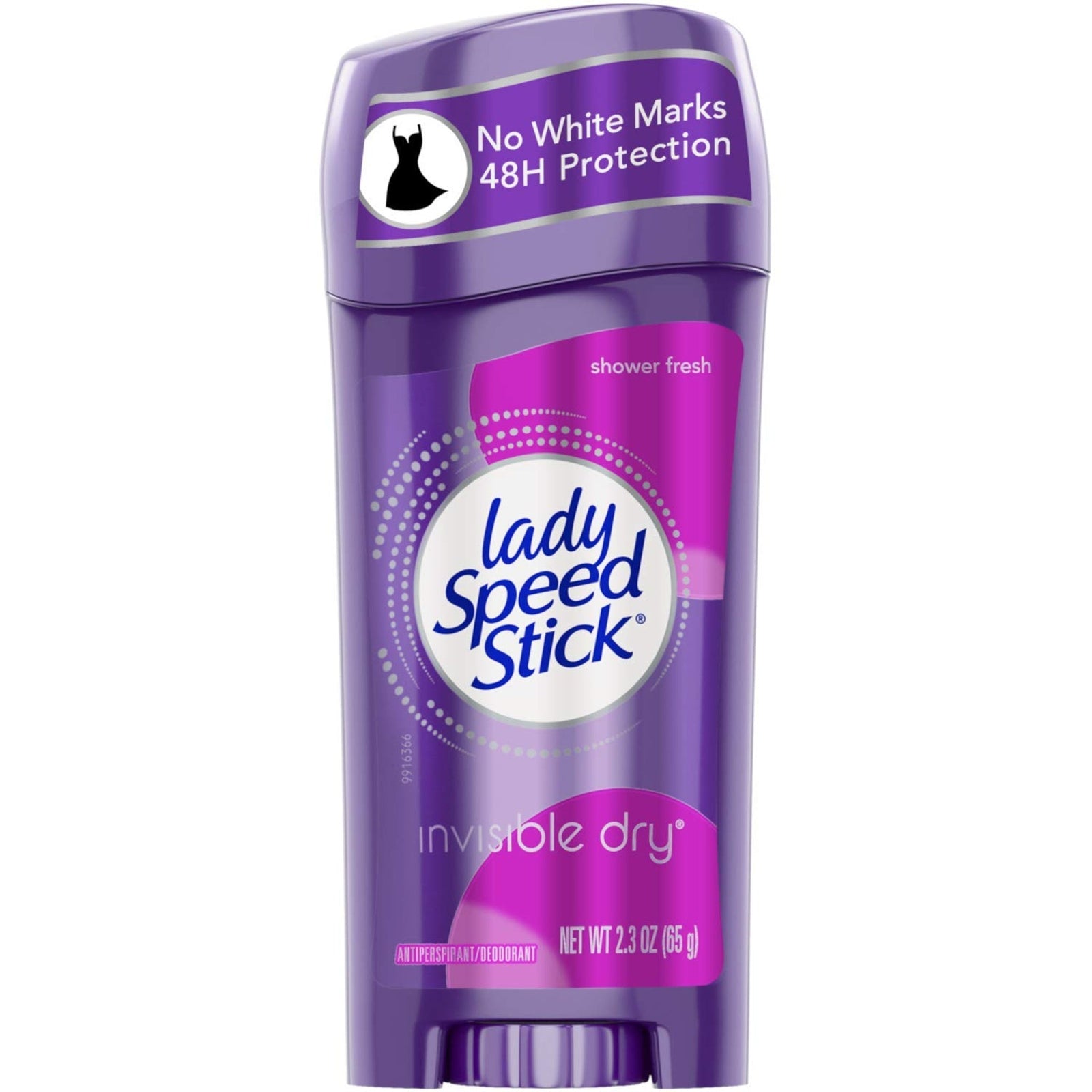 Lady Speed Stick Invisible Dry Shower Fresh (2.3 oz, 4 Pack)