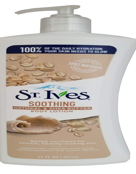 St. Ives Oatmeal & Shea Butter Body Lotion (21 oz, 3 Pack)