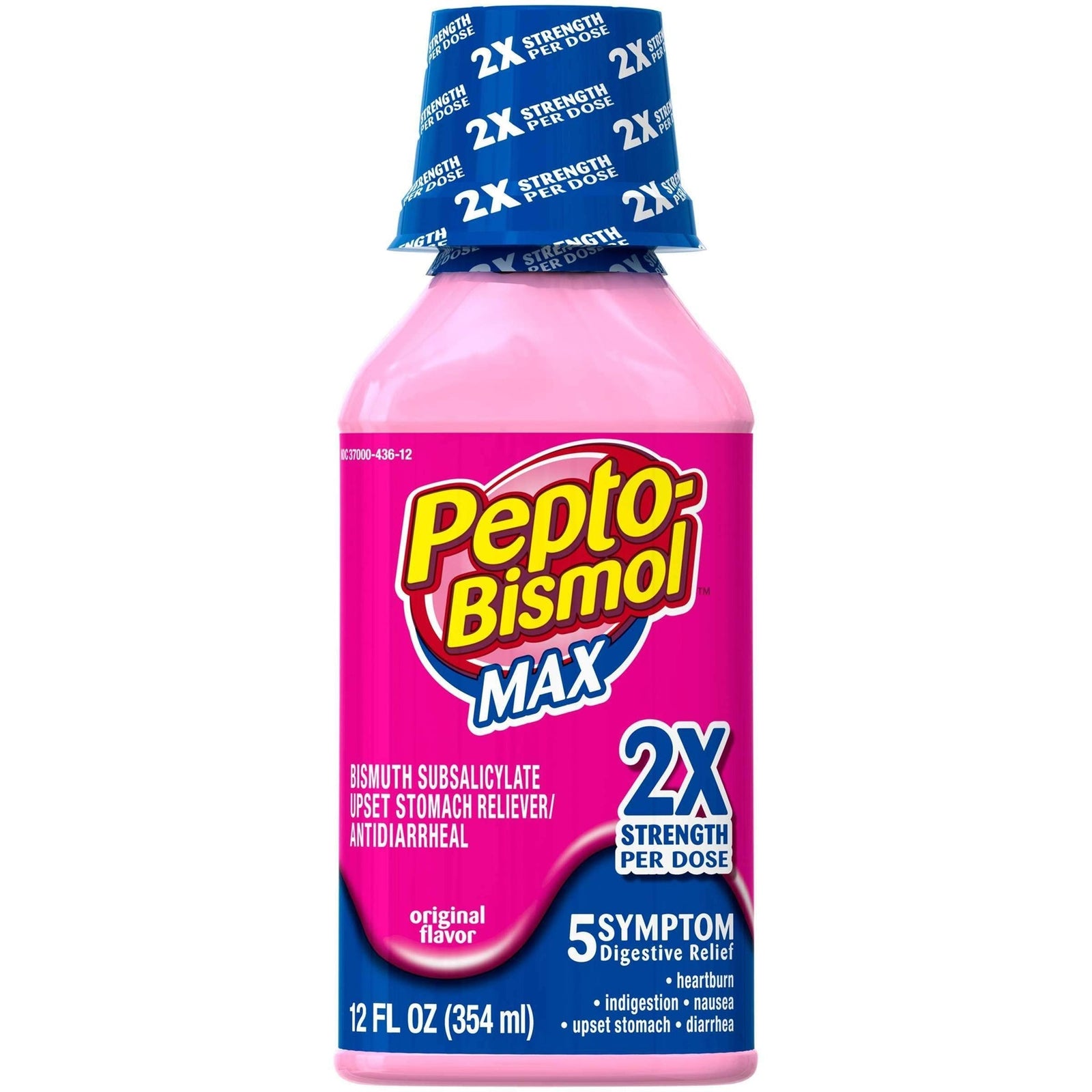 Pepto-Bismol Max Strength Liquid (12 oz)