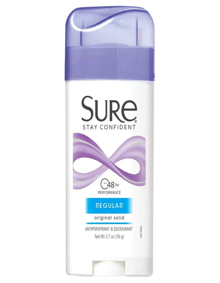 Sure Solid Deodorant Regular Scent (2.7 oz)