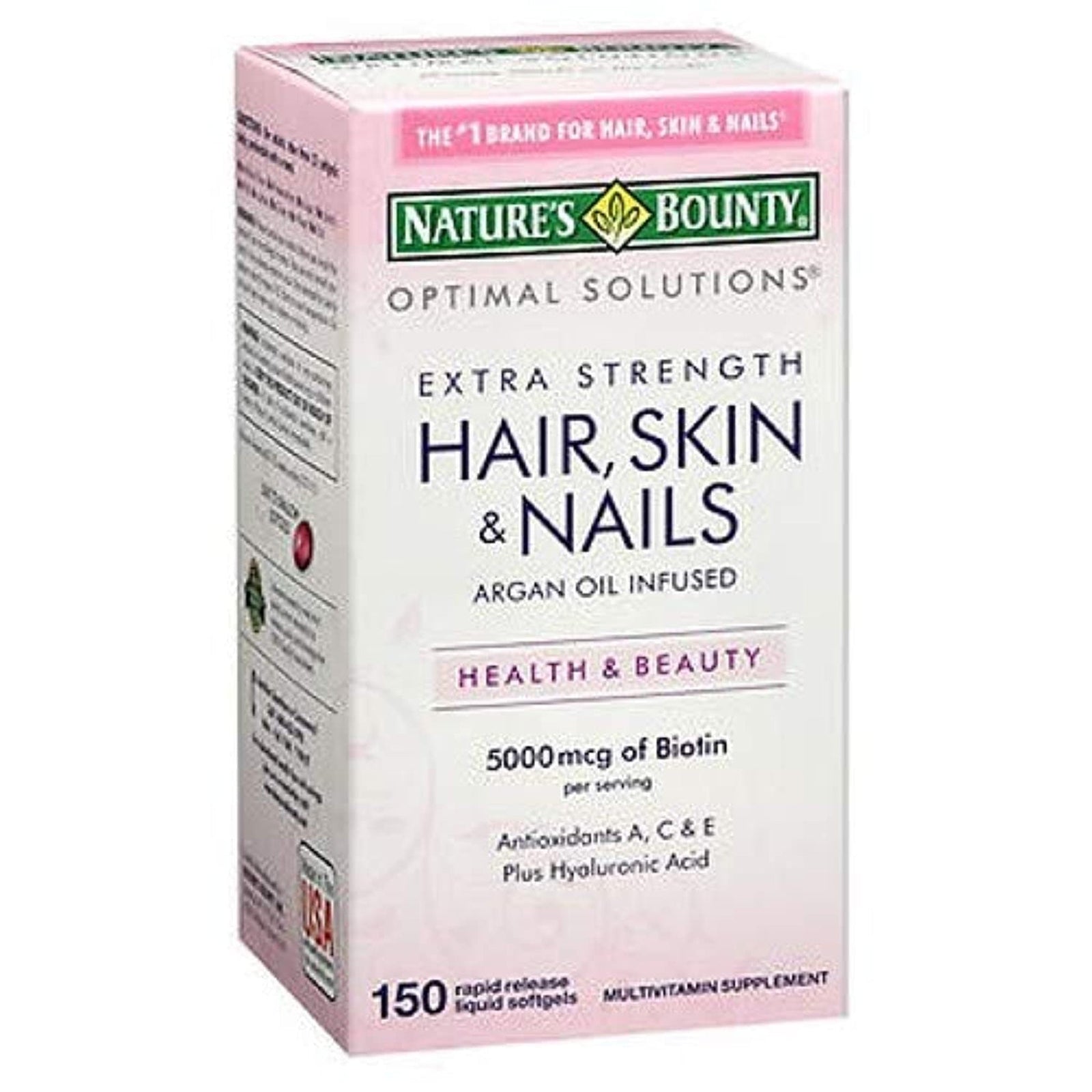 Nature’s Bounty Hair, Skin & Nails Extra Strength (150 Softgels)