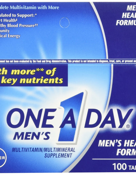 One A Day Men’s Multivitamin Tablets (100 Count)
