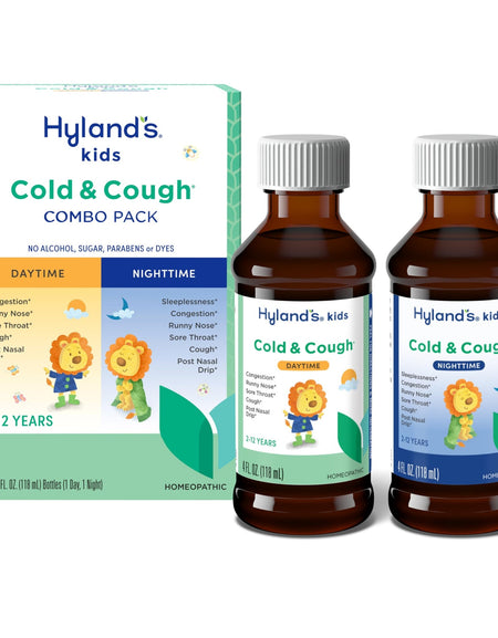 Hyland’s Kids Cold and Cough Syrup (4 oz, 2 Pack)