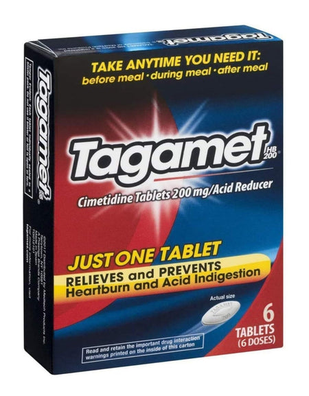 Tagamet HB 200mg Tablets (6 ct, 3 Pack)