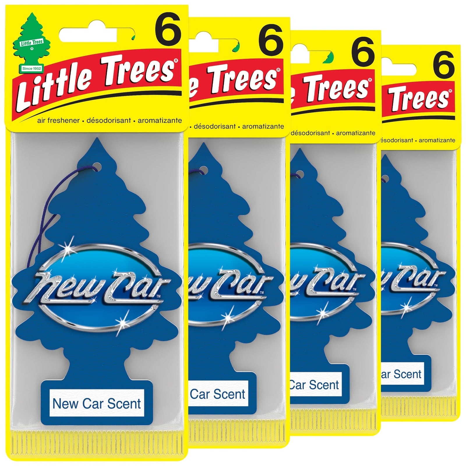 Little Trees Air Freshener New Car Scent (24 Count)