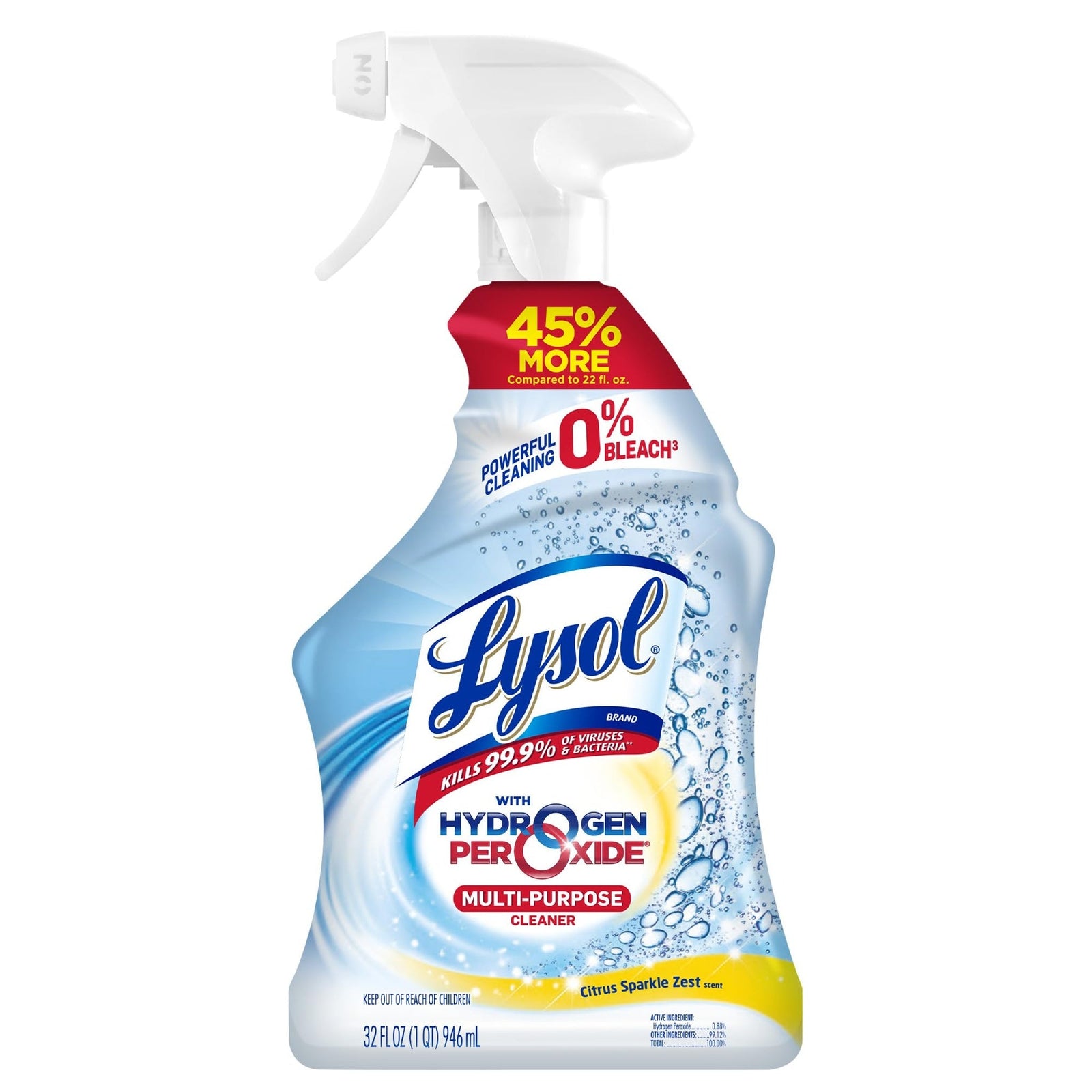 Lysol Hydrogen Peroxide Cleaner Citrus (32 oz)