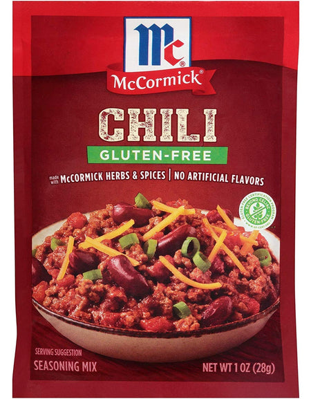 McCormick Chili Seasoning Mix Gluten-Free (1 oz, 3 Pack)