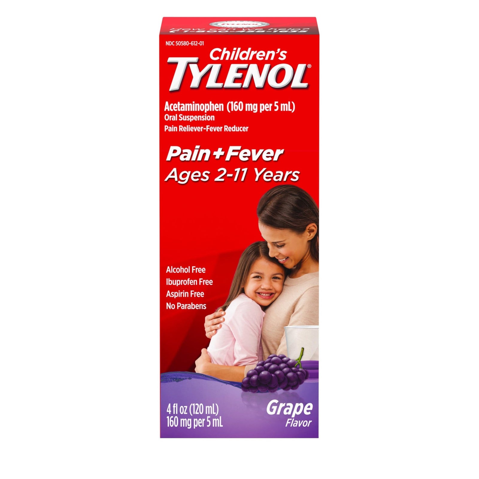 Tylenol Children's Liquid Suspension Grape (4 oz)