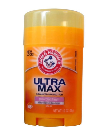 Arm & Hammer Ultramax Deodorant Powder Fresh (1 oz, 6 Pack)