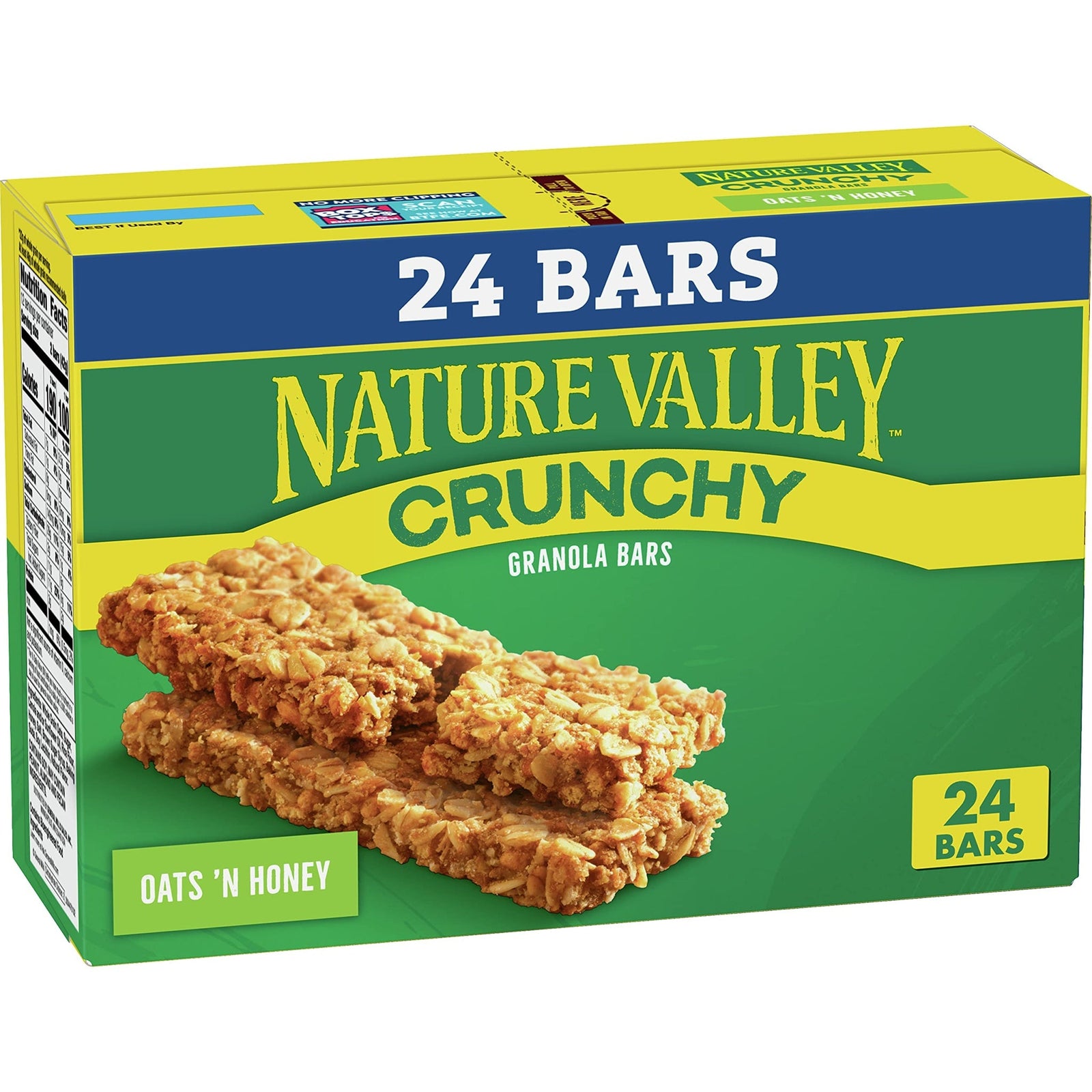 Nature Valley Granola Bars Oats 'n Honey (24 Bars, 17.88 oz)