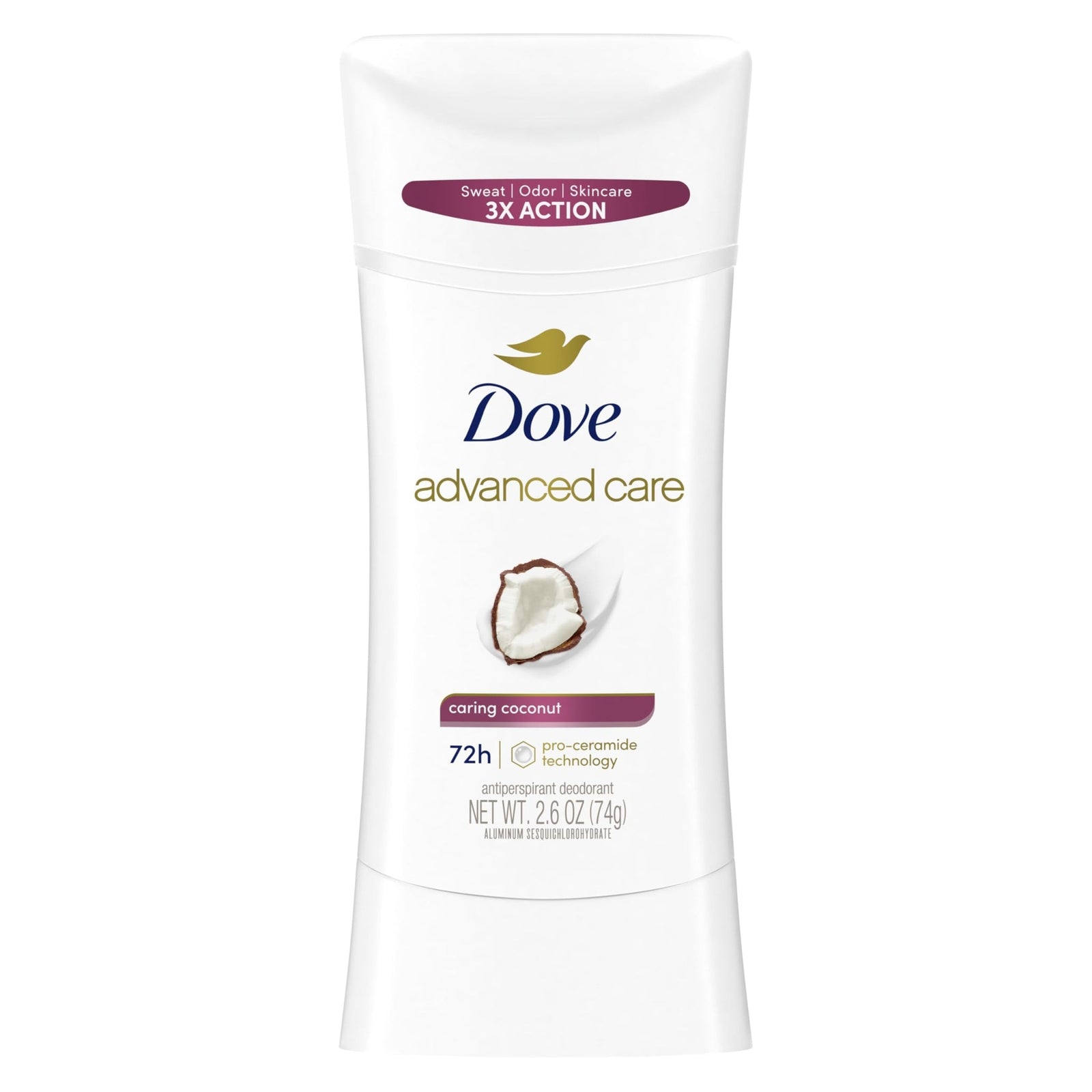 Dove Deodorant Caring Coconut (2.6 oz)