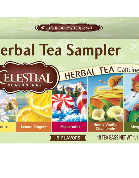 Celestial Seasonings Tea Sampler (18 Count)