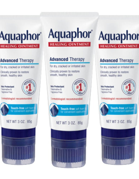 Aquaphor Healing Ointment Touch-Free (3 oz, 3 Pack)