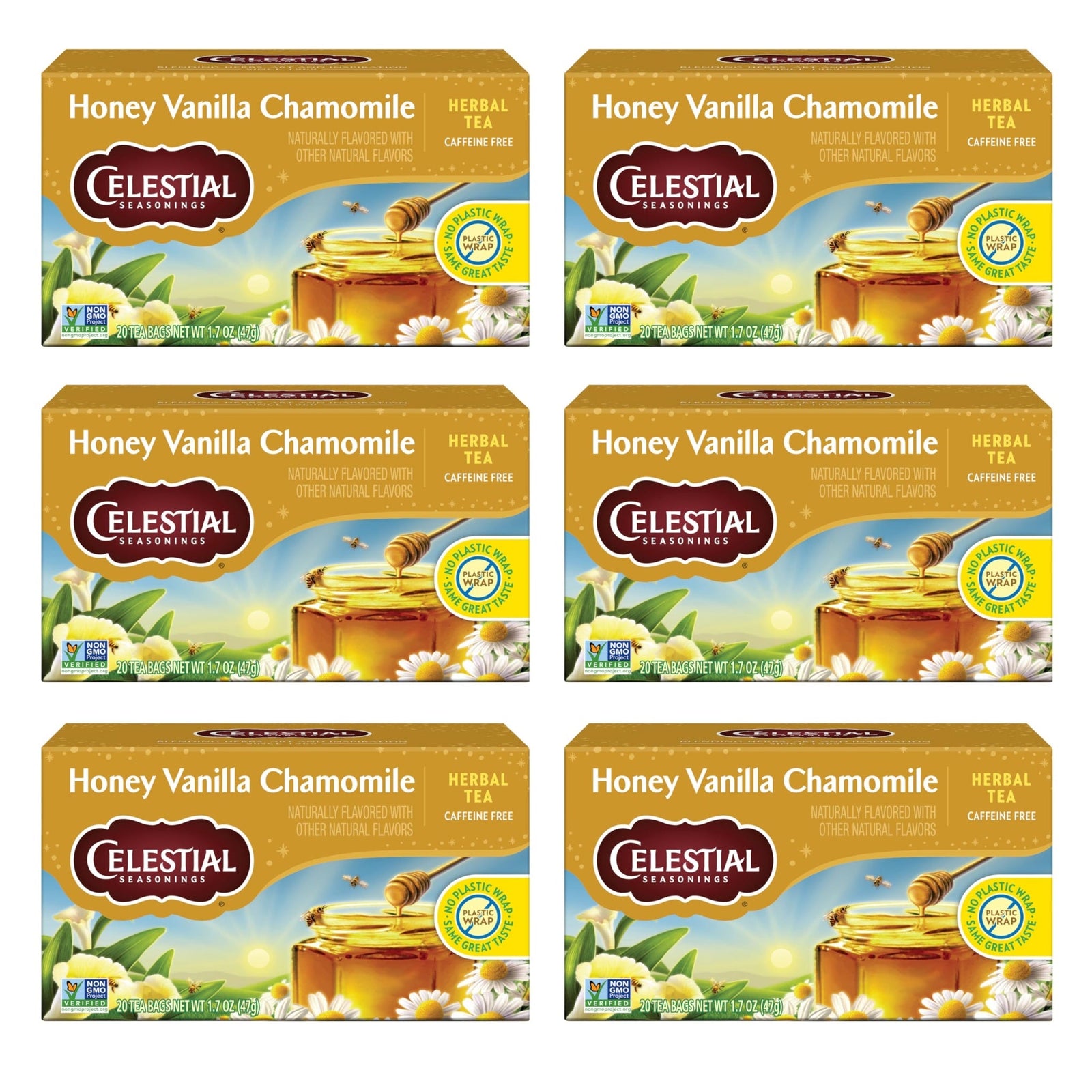 Celestial Seasonings Chamomile Tea (20 Bags)