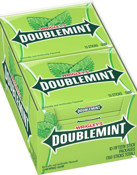 Wrigley's Doublemint Gum (10 Packs of 15 ct)