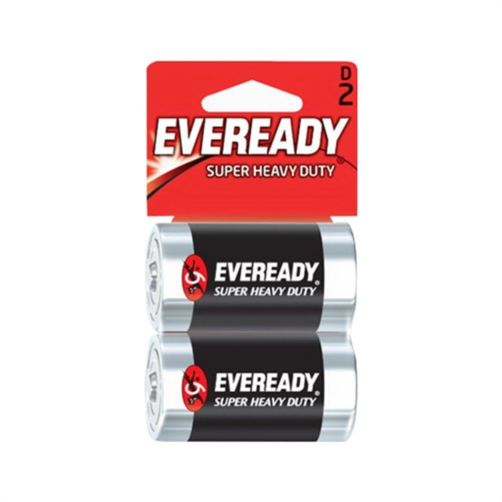 Eveready D Batteries (2 Pack)