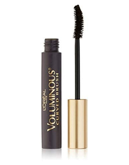 L’Oreal Voluminous Mascara Curved Brush Black (0.28 oz, 15 Pack)