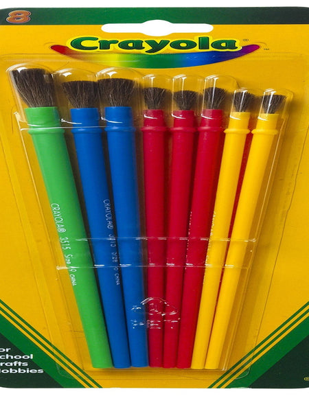 Crayola Arts and Crafts Brush Set (8 Pack)