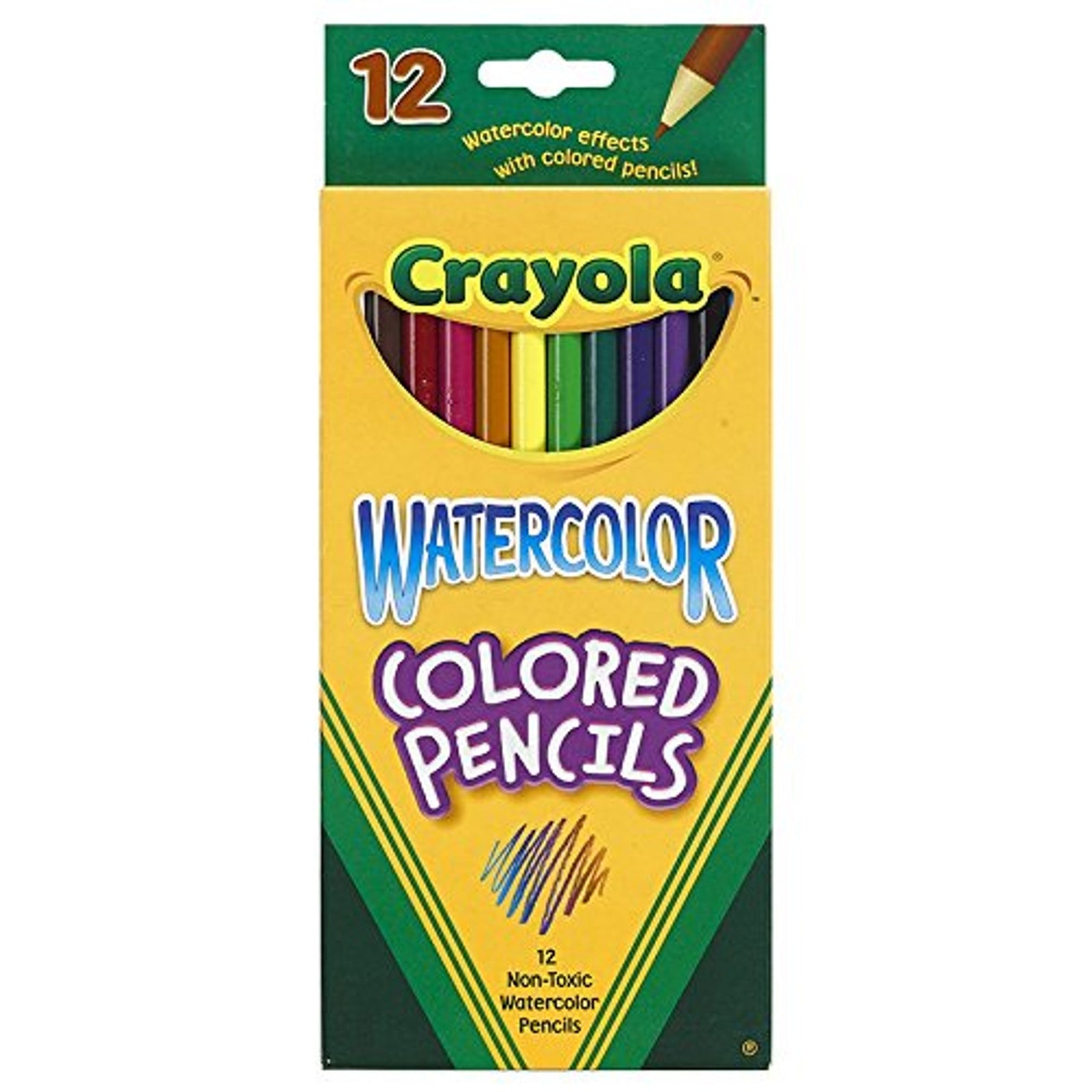Crayola Watercolor Pencils Full Length (12 ct, Set of 24)