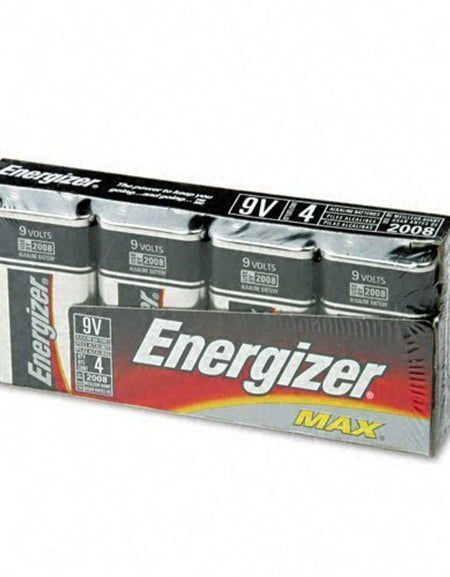Energizer MAX 9V Batteries (4 Pack)