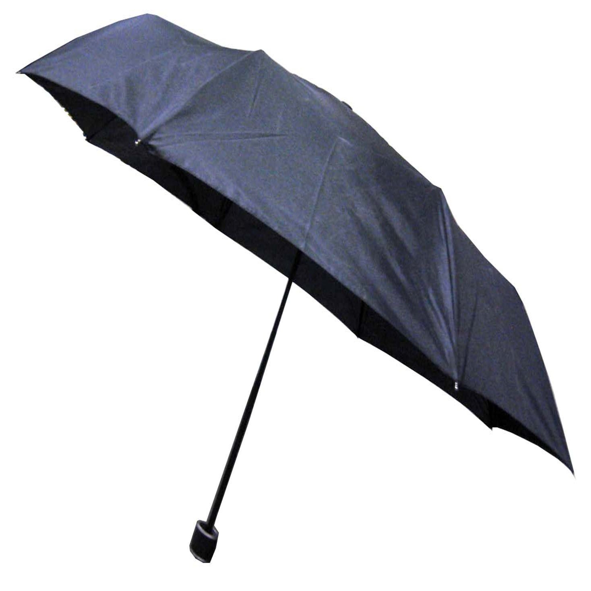 Compact Folding Umbrella (Black)