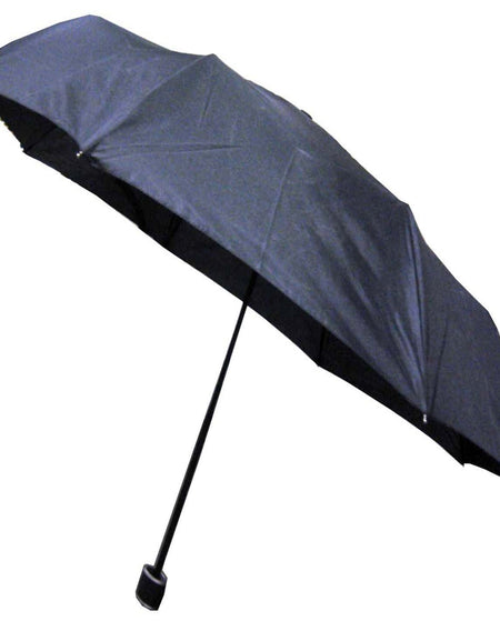 Compact Folding Umbrella (Black)
