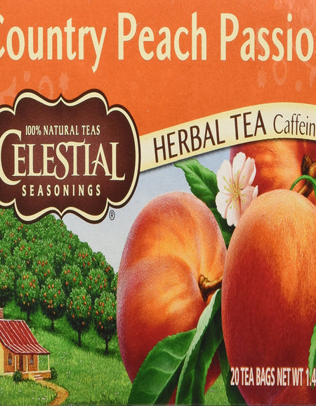 Celestial Seasonings Herbal Tea Peach Passion (2 Pack)
