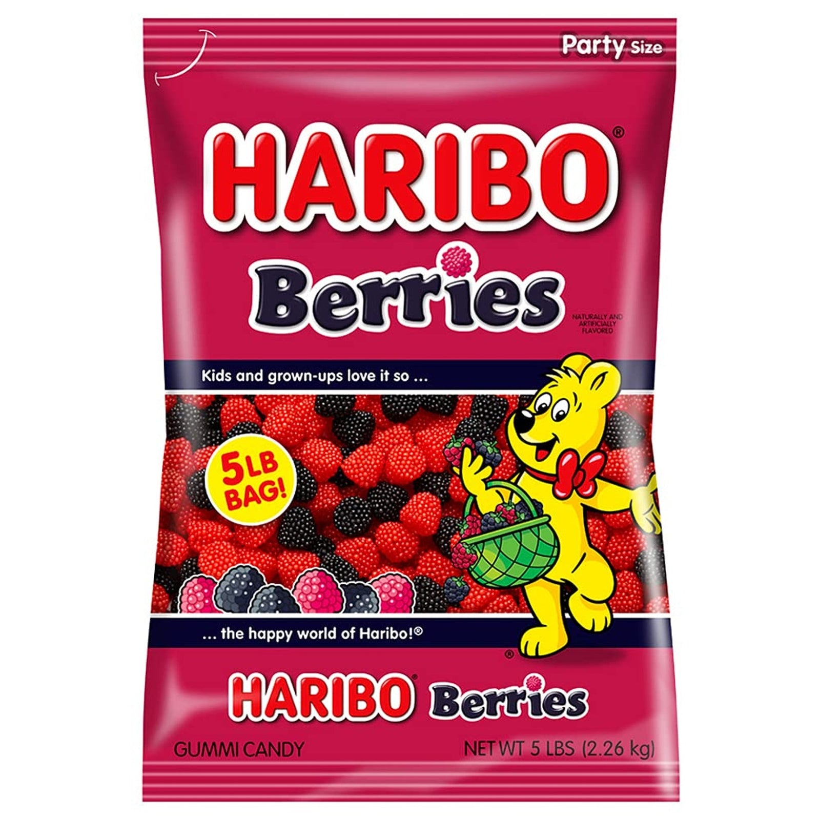 Haribo Gummi Candy (5 lb)