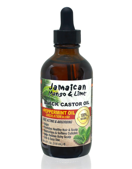Jamaican Mango & Lime Black Castor Oil Peppermint (4 oz)