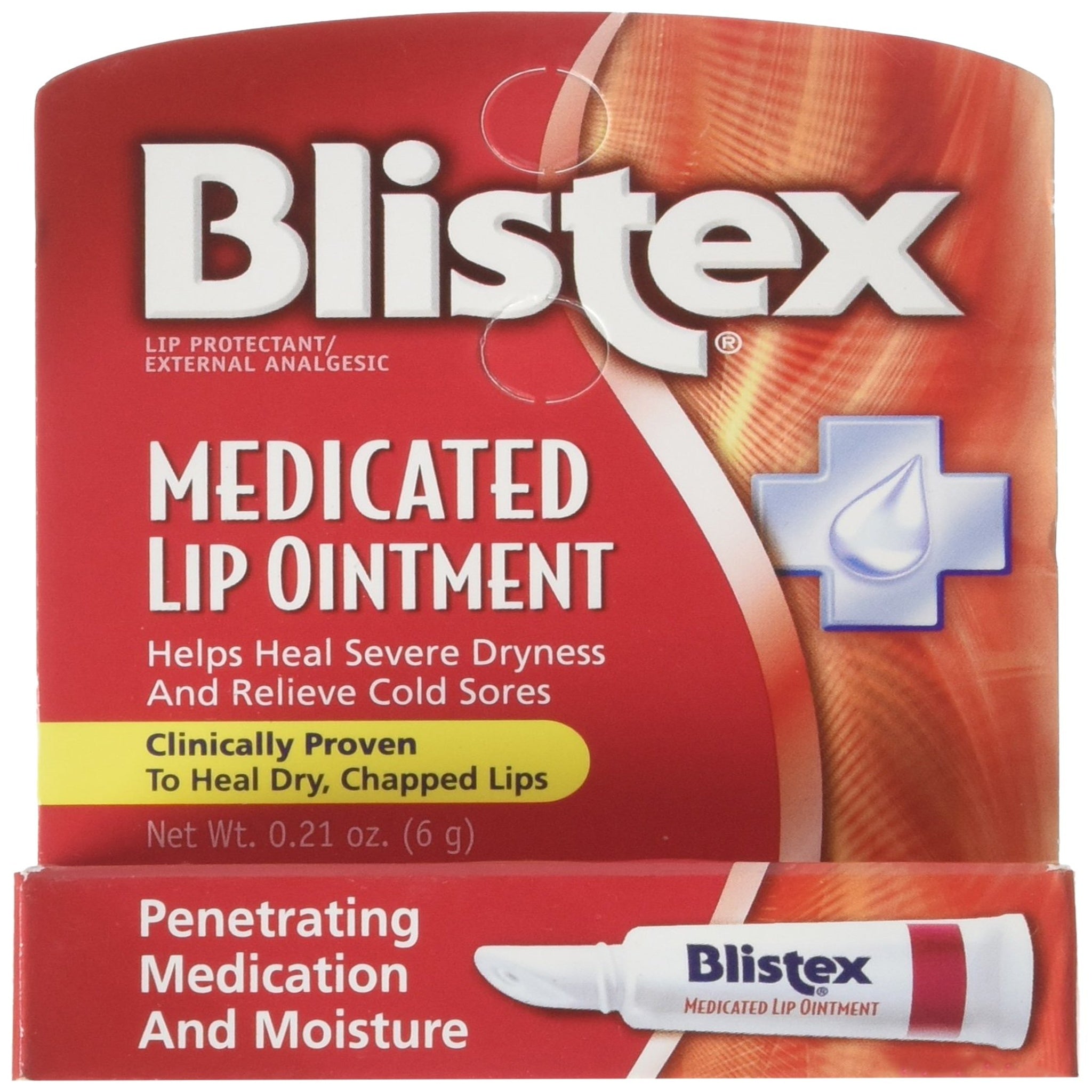 Blistex Medicated Lip Ointment (0.21 oz, 6 Pack)