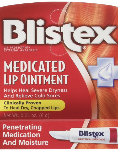 Blistex Medicated Lip Ointment (0.21 oz, 6 Pack)