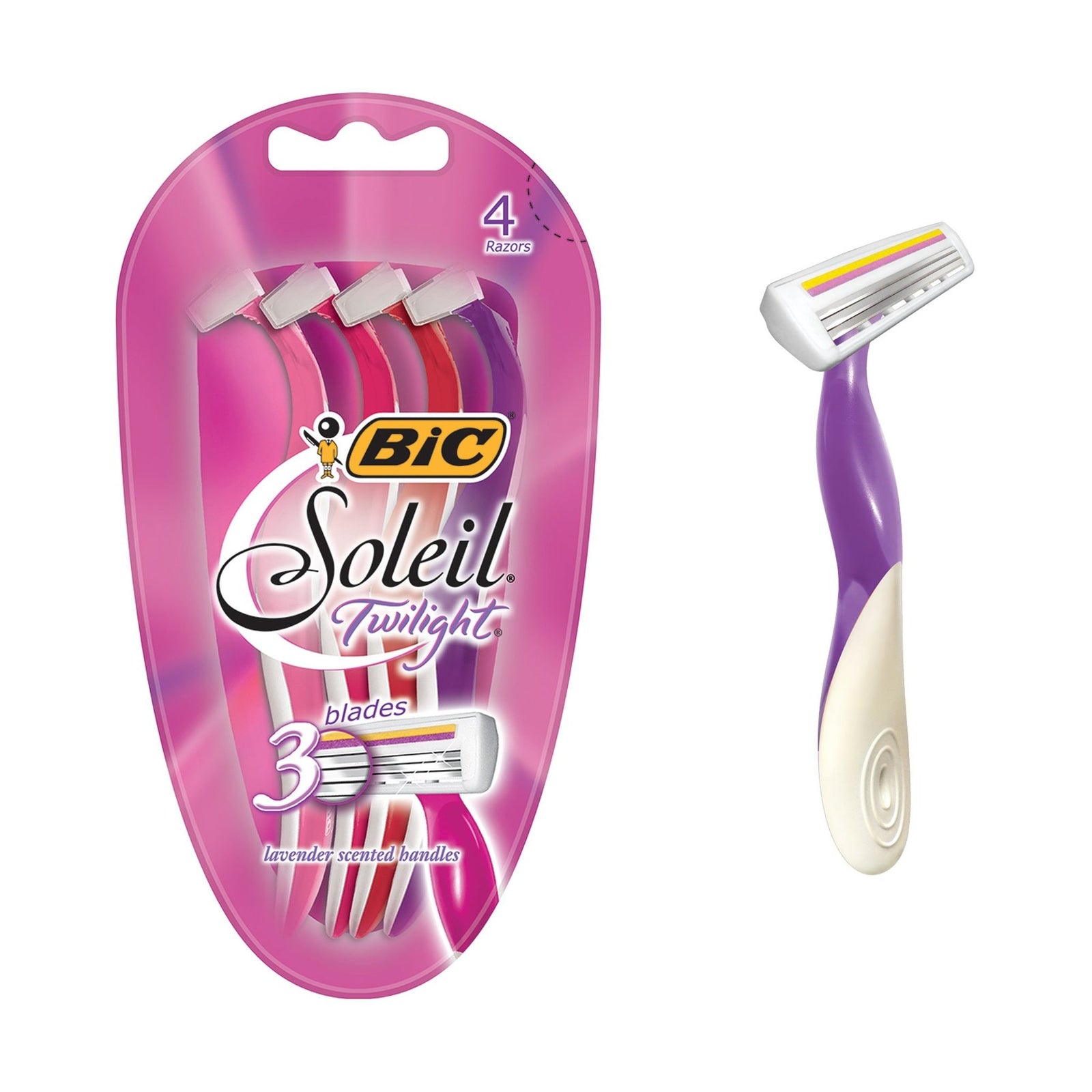 BIC Soleil Twilight Razors (4 ct)