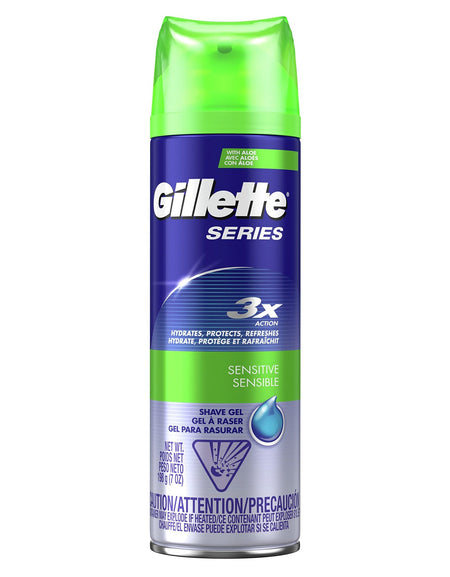 Gillette Series Shaving Gel Sensitive (7 oz)