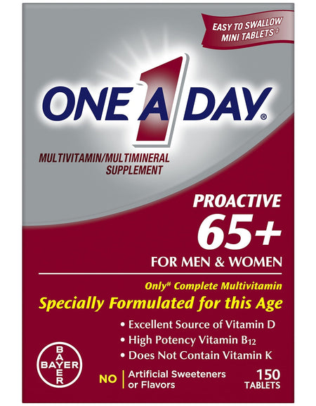 One A Day Proactive 65+ Multivitamin (150 ct)