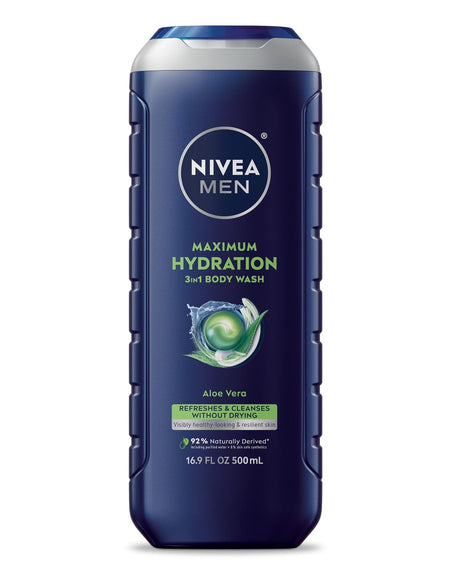 NIVEA Men Maximum Hydration Body Wash (16.9 oz)