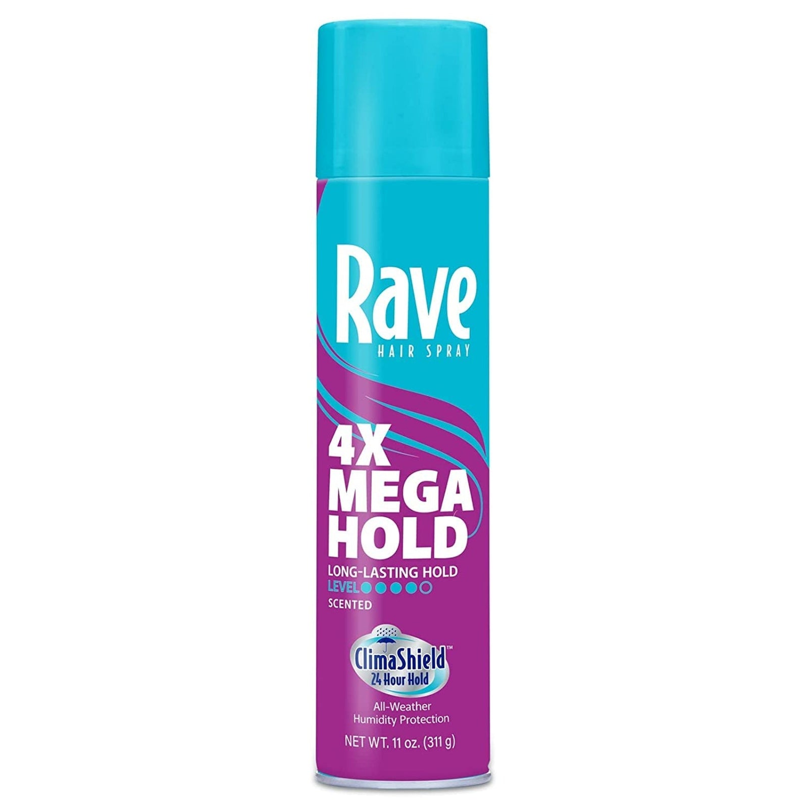 Rave Mega Scented Hairspray (11 oz, 12 Pack)