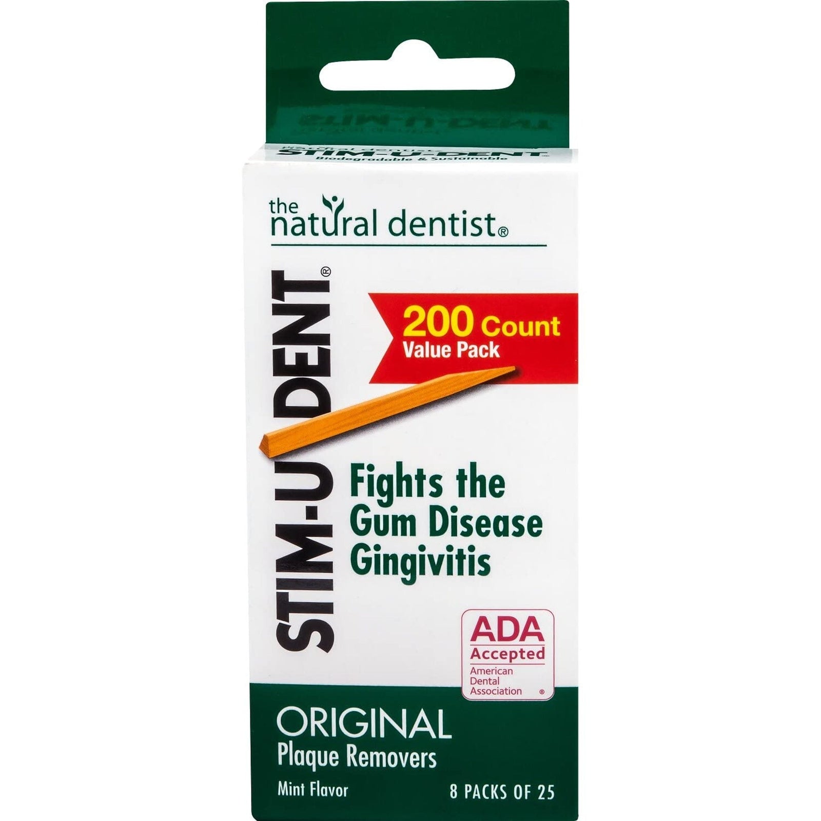 Stim-U-Dent Plaque Removers (200 ct, 8 Pack)