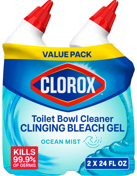 Clorox Toilet Bowl Cleaner Ocean Mist (24 oz, 2 Pack)