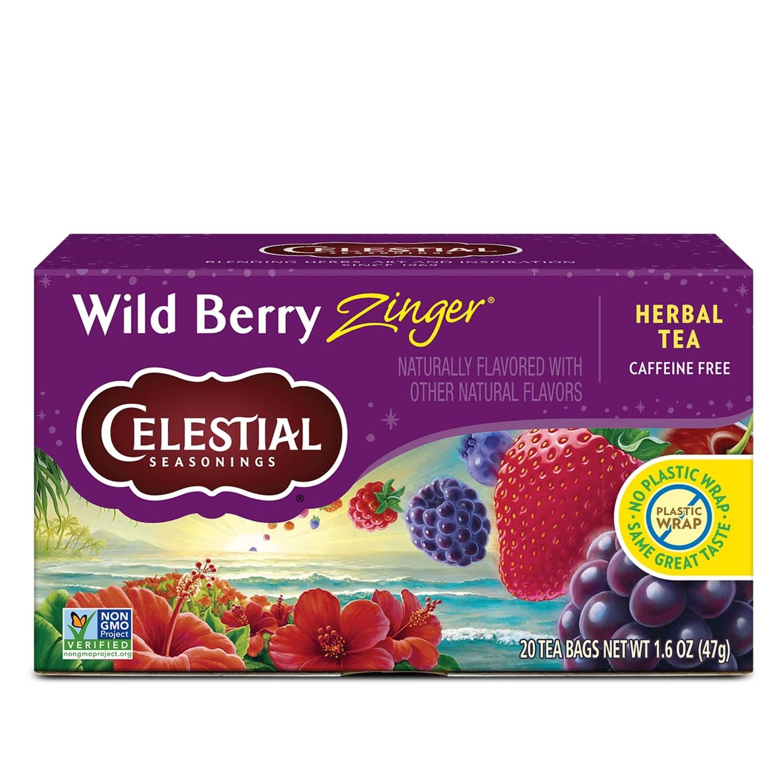 Celestial Seasonings Wild Berry Zinger Tea (20 ct)